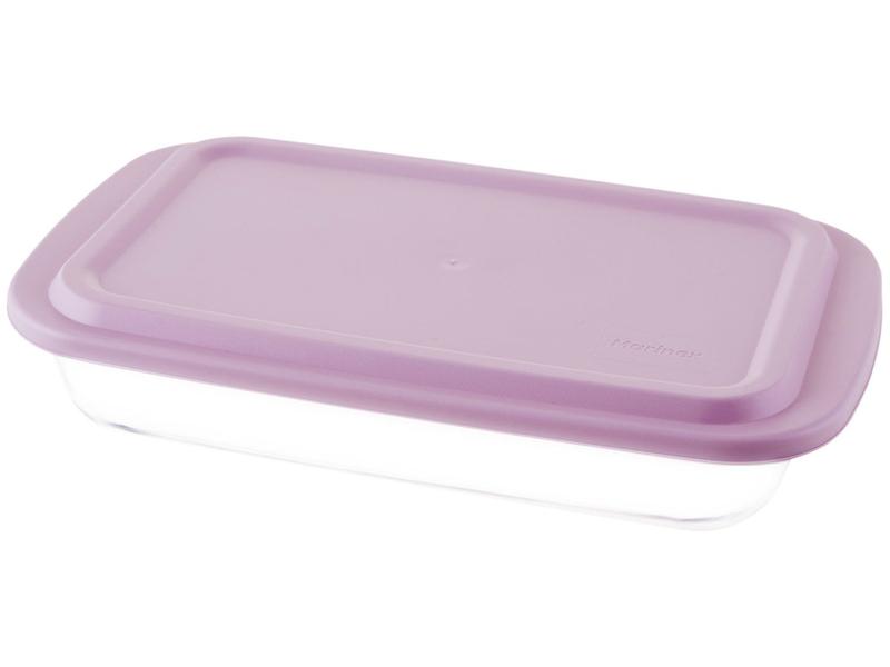 Conjunto Assadeira Marinex 1576 com Tampa Rosa 6 Peças - Formas e